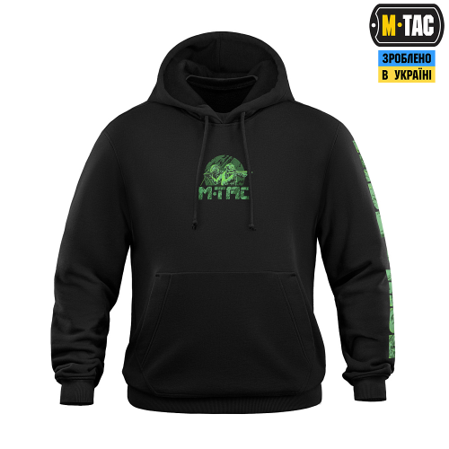 M-TAC КОФТА HOODIE ПЛІЧ-О-ПЛІЧ OVERSIZE HARD BLACK