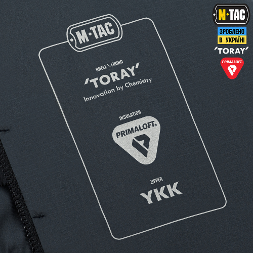 M-TAC КУРТКА JARL PRIMALOFT BLUE