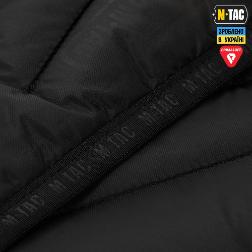 M-TAC КУРТКА ВИТЯЗЬ PRIMALOFT BLACK