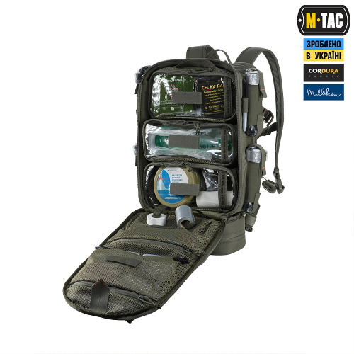 M-TAC РЮКЗАК БОЕВОГО МЕДИКА ELITE RANGER GREEN