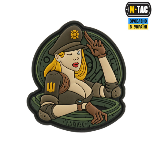 M-TAC НАШИВКА TANK GIRL (PVC)