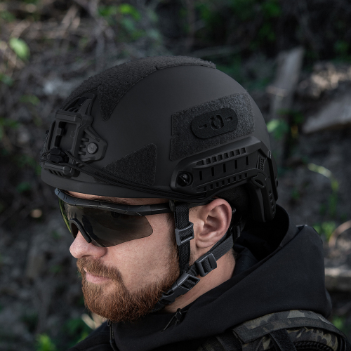M-TAC НАШИВКА ГРУПА КРОВІ -0- НАСКРІЗНА LASER CUT BLACK