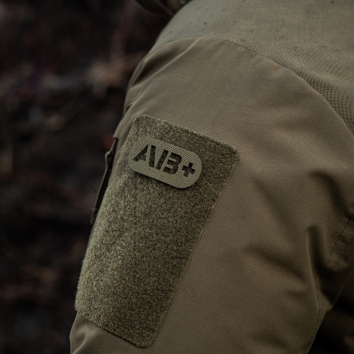M-TAC НАШИВКА ГРУПА КРОВІ AB+ НАСКРІЗНА LASER CUT RANGER GREEN