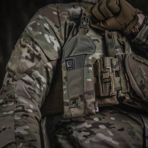 M-TAC ПІДСУМОК ДЛЯ СМАРТФОНА ELITE LARGE HEX MULTICAM/RANGER GREEN
