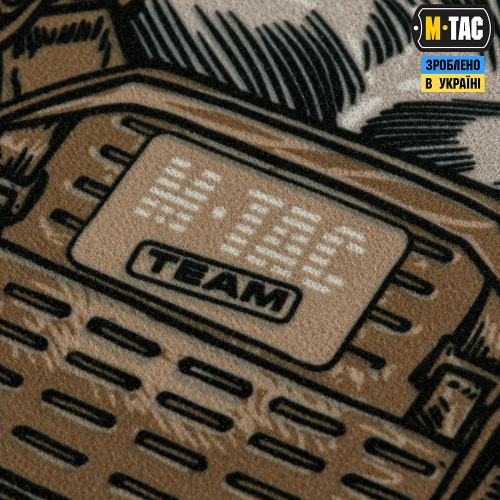 M-TAC ПАНЕЛЬ ДЛЯ НАШИВОК REX TEAM 900X1300 BLACK MC