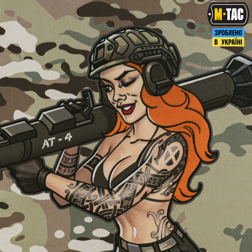 M-TAC ПАНЕЛЬ ДЛЯ НАШИВОК TACTICAL GIRL AT-4 900X1300 MC
