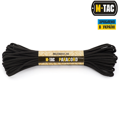 M-TAC ПАРАКОРД 550 TYPE III BLACK 15М