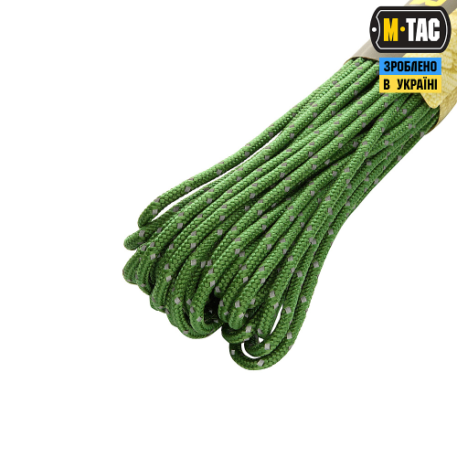 M-TAC ПАРАКОРД MINICORD REFLECTIVE GRASS 15М