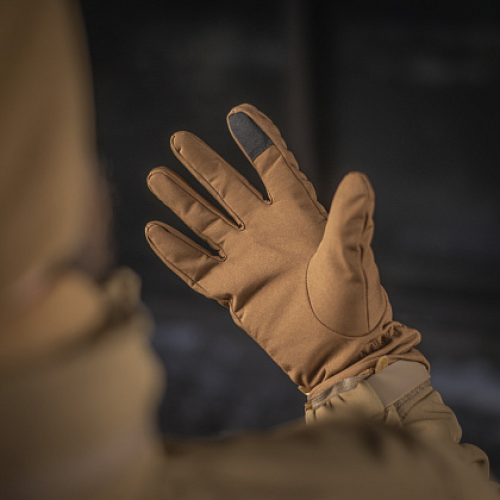 M-TAC ПЕРЧАТКИ ДЕМИСЕЗОННЫЕ SOFT SHELL COYOTE