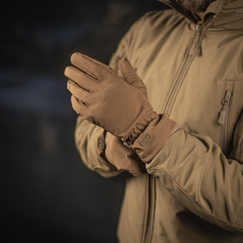 M-TAC ПЕРЧАТКИ ДЕМИСЕЗОННЫЕ SOFT SHELL COYOTE