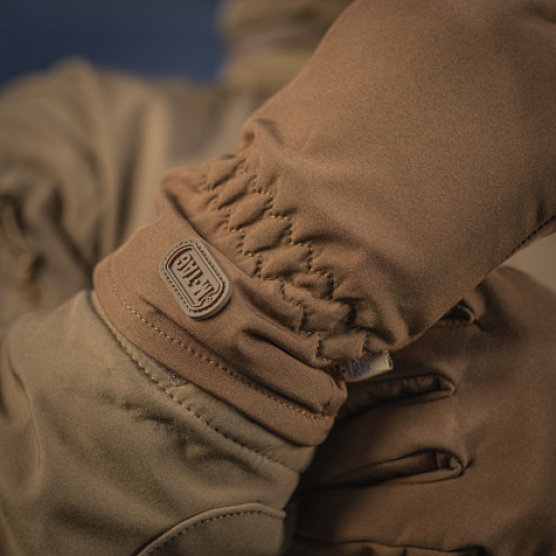 M-TAC ПЕРЧАТКИ ДЕМИСЕЗОННЫЕ SOFT SHELL COYOTE