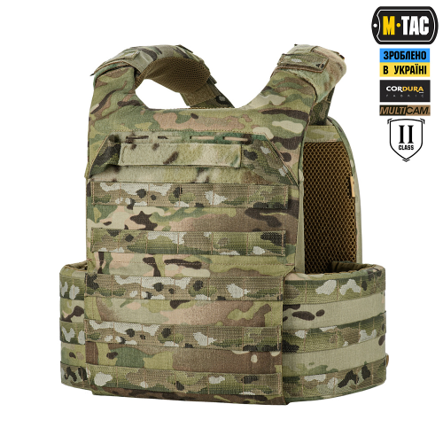 M-TAC ПЛИТОНОСКА CUIRASS ELITE 2 КЛАСС ЗАЩИТЫ (РАЗМЕР ПЛИТЫ M) MULTICAM