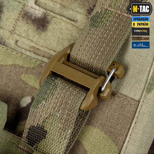 M-TAC ПЛИТОНОСКА CUIRASS TIGER ELITE (РОЗМІР ПЛИТИ М) MULTICAM