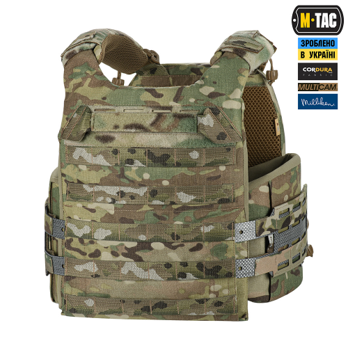 M-TAC ПЛИТОНОСКА CUIRASS TIGER FAST ELITE (РОЗМІР ПЛИТИ М) MULTICAM