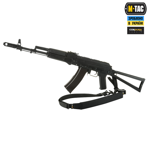 M-TAC РЕМІНЬ ЗБРОЙОВИЙ УНІВЕРСАЛЬНИЙ BLACK