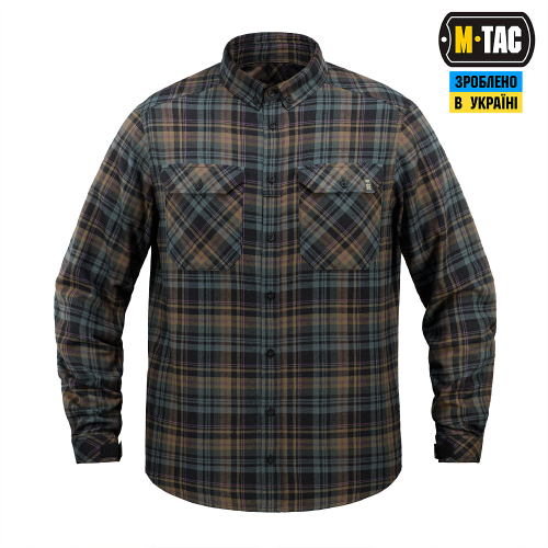 M-TAC СОРОЧКА LUMBERJACK MERINO COLD WEATHER BLUE/YELLOW