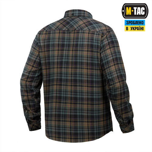 M-TAC СОРОЧКА LUMBERJACK MERINO COLD WEATHER BLUE/YELLOW