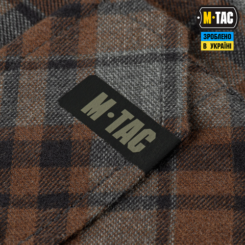 M-TAC СОРОЧКА LUMBERJACK MERINO COLD WEATHER GRAY/BROWN