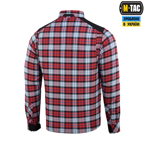 M-TAC СОРОЧКА REDNECK COTTON SHIRT ПОВЕРНИСЬ ЖИВИМ RED