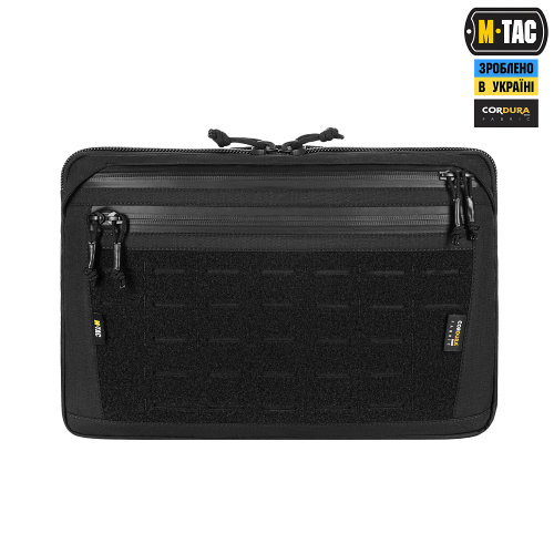 M-TAC СУМКА ADMIN BAG LARGE ELITE З ЛИПУЧКОЮ BLACK