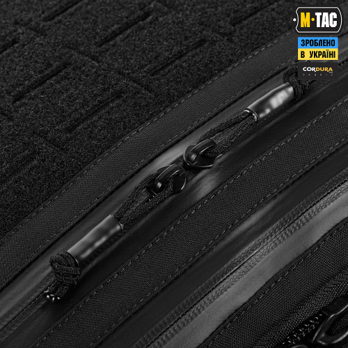 M-TAC СУМКА ADMIN BAG LARGE ELITE З ЛИПУЧКОЮ BLACK