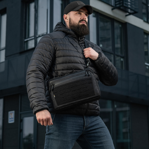 M-TAC СУМКА ADMIN BAG LARGE X-PAC ELITE З ЛИПУЧКОЮ BLACK