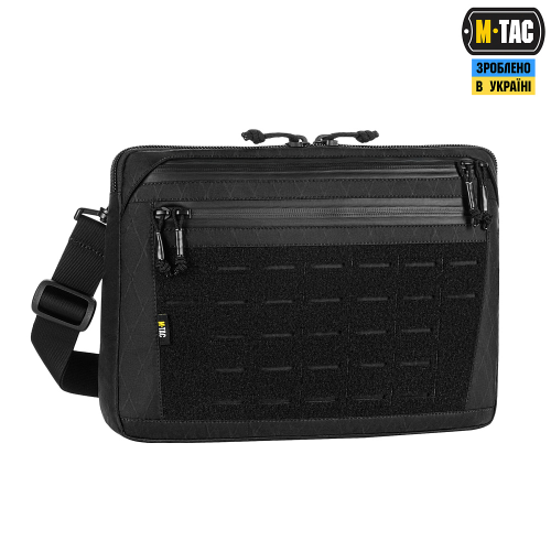M-TAC СУМКА ADMIN BAG LARGE X-PAC ELITE З ЛИПУЧКОЮ BLACK