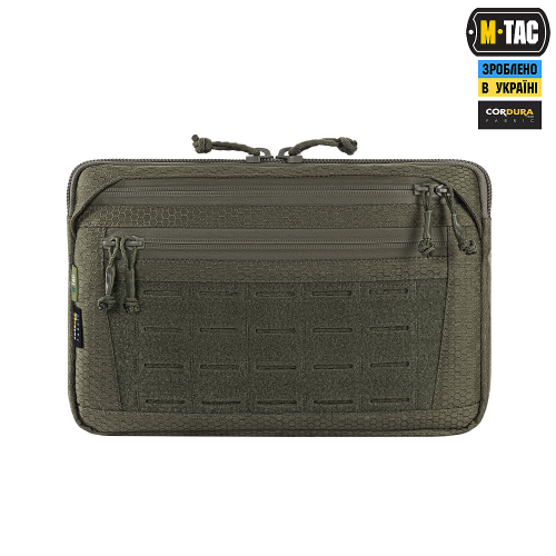 M-TAC СУМКА ADMIN BAG MEDIUM ELITE С ЛИПУЧКОЙ HEX RANGER GREEN