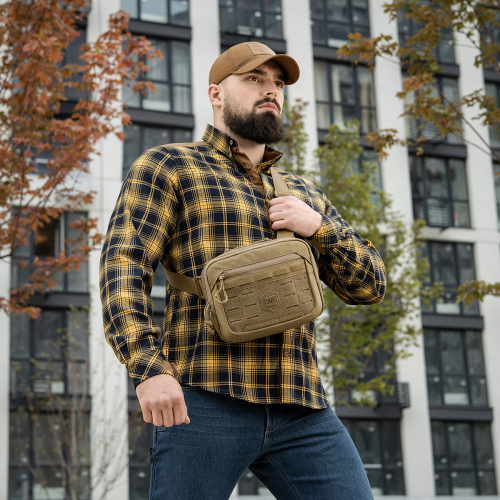 M-TAC СУМКА EDC BAG ELITE HEX COYOTE