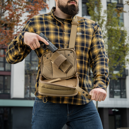 M-TAC СУМКА EDC BAG ELITE HEX COYOTE