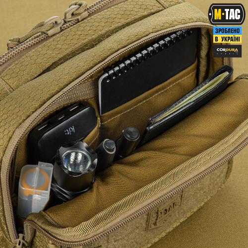 M-TAC СУМКА EDC BAG ELITE HEX COYOTE
