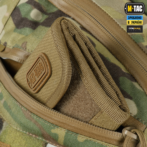 M-TAC СУМКА SPHAERA HARDSLING BAG LARGE З ЛИПУЧКОЮ ELITE MULTICAM