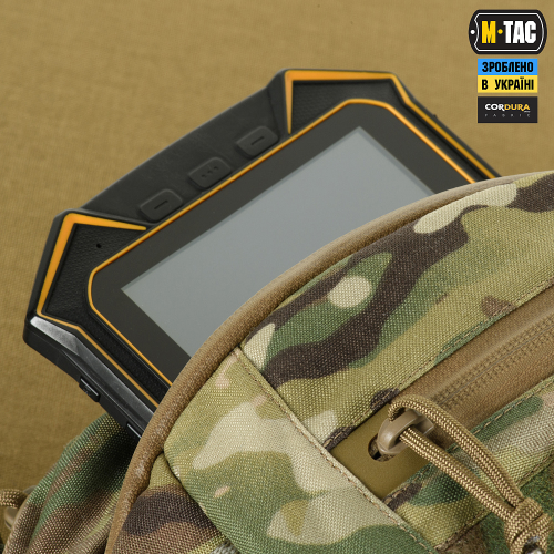 M-TAC СУМКА SPHAERA HARDSLING BAG LARGE З ЛИПУЧКОЮ ELITE MULTICAM