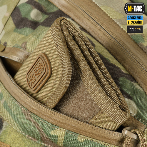 M-TAC СУМКА SPHAERA HARDSLING BAG LARGE З ЛИПУЧКОЮ ELITE MULTICAM