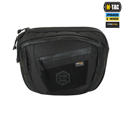 M-TAC СУМКА SPHAERA HEX HARDSLING BAG LARGE С ЛИПУЧКОЙ ELITE BLACK