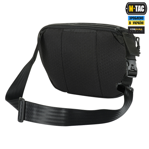 M-TAC СУМКА SPHAERA HEX HARDSLING BAG LARGE С ЛИПУЧКОЙ ELITE BLACK