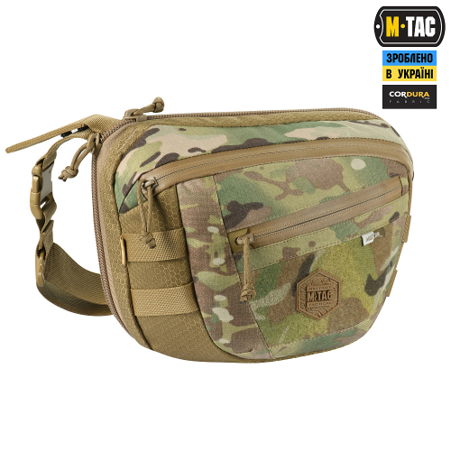M-TAC СУМКА SPHAERA HEX HARDSLING BAG LARGE С ЛИПУЧКОЙ ELITE MULTICAM/COYOTE
