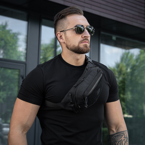 M-TAC СУМКА WAIST BAG GEN.II BLACK