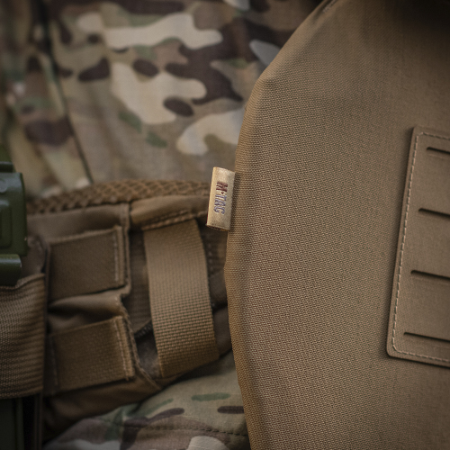 M-TAC ФАРТУК ПРОТИВООСКОЛОЧНЫЙ С БАЛЛИСТИЧЕСКИМ ПАКЕТОМ 1 КЛАСС (FMS) LASER CUT XL COYOTE