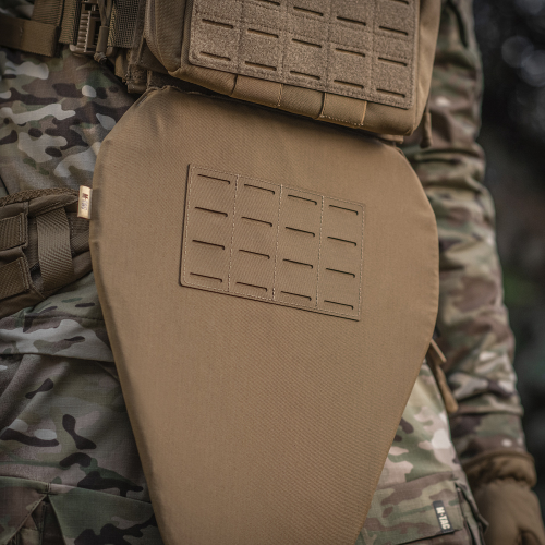 M-TAC ФАРТУК ПРОТИВООСКОЛОЧНЫЙ С БАЛЛИСТИЧЕСКИМ ПАКЕТОМ 1 КЛАСС (FMS) LASER CUT XL COYOTE