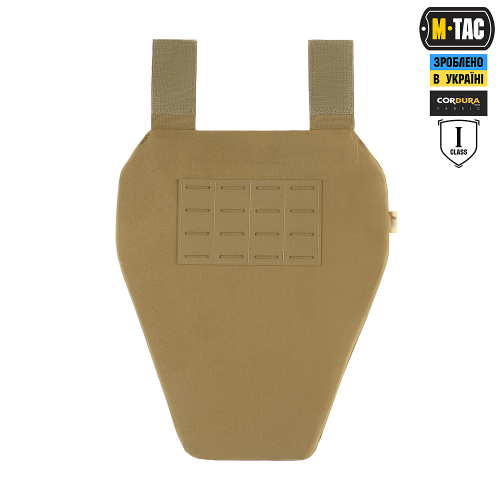 M-TAC ФАРТУК ПРОТИВООСКОЛОЧНЫЙ С БАЛЛИСТИЧЕСКИМ ПАКЕТОМ 1 КЛАСС (FMS) LASER CUT XL COYOTE