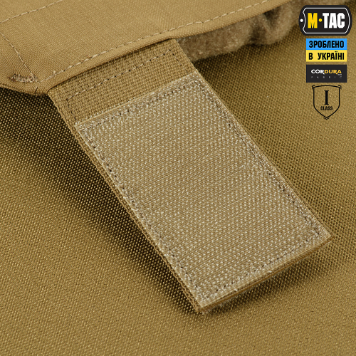 M-TAC ФАРТУК ПРОТИВООСКОЛОЧНЫЙ С БАЛЛИСТИЧЕСКИМ ПАКЕТОМ 1 КЛАСС (FMS) LASER CUT XL COYOTE