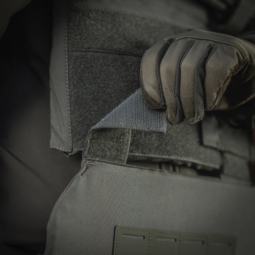 M-TAC ФАРТУК ПРОТИВООСКОЛОЧНЫЙ С БАЛЛИСТИЧЕСКИМ ПАКЕТОМ 1 КЛАСС (FMS) LASER CUT XL RANGER GREEN