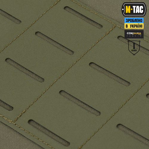 M-TAC ФАРТУК ПРОТИВООСКОЛОЧНЫЙ С БАЛЛИСТИЧЕСКИМ ПАКЕТОМ 1 КЛАСС (FMS) LASER CUT XL RANGER GREEN