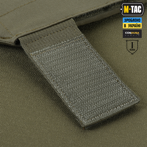 M-TAC ФАРТУК ПРОТИВООСКОЛОЧНЫЙ С БАЛЛИСТИЧЕСКИМ ПАКЕТОМ 1 КЛАСС (FMS) LASER CUT XL RANGER GREEN