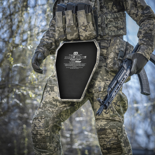 M-TAC ФАРТУК ПРОТИВООСКОЛОЧНЫЙ С БАЛЛИСТИЧЕСКИМ ПАКЕТОМ 1 КЛАСС (FMS) LASER CUT XL MM14