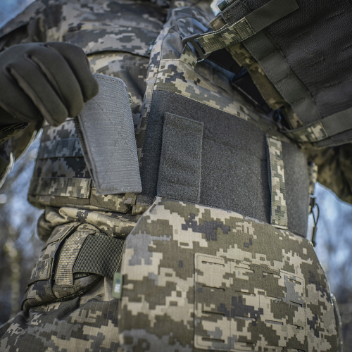 M-TAC ФАРТУК ПРОТИВООСКОЛОЧНЫЙ С БАЛЛИСТИЧЕСКИМ ПАКЕТОМ 1 КЛАСС (FMS) LASER CUT XL MM14