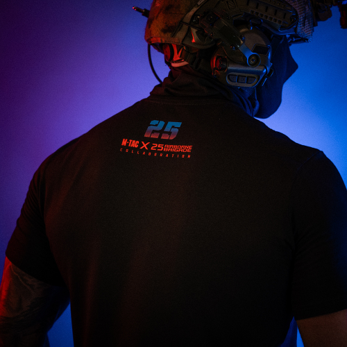 M-TAC ФУТБОЛКА 25 BRIGADE BLACK