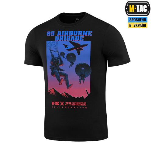 M-TAC ФУТБОЛКА 25 BRIGADE BLACK