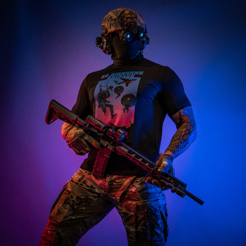 M-TAC ФУТБОЛКА 25 BRIGADE BLACK